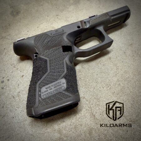Charlie 'Sunburst' Stippled Glock 19 Gen 5 Frame